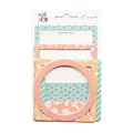 The Creative Path Chipboard Frames Self-Adhesive Stickers Embellishments DIY Craft Scrapbooking
