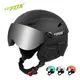 BATFOX Professional Half-covered Ski Helmet Integrally-molded Sports man women snow Skiing Snowboard