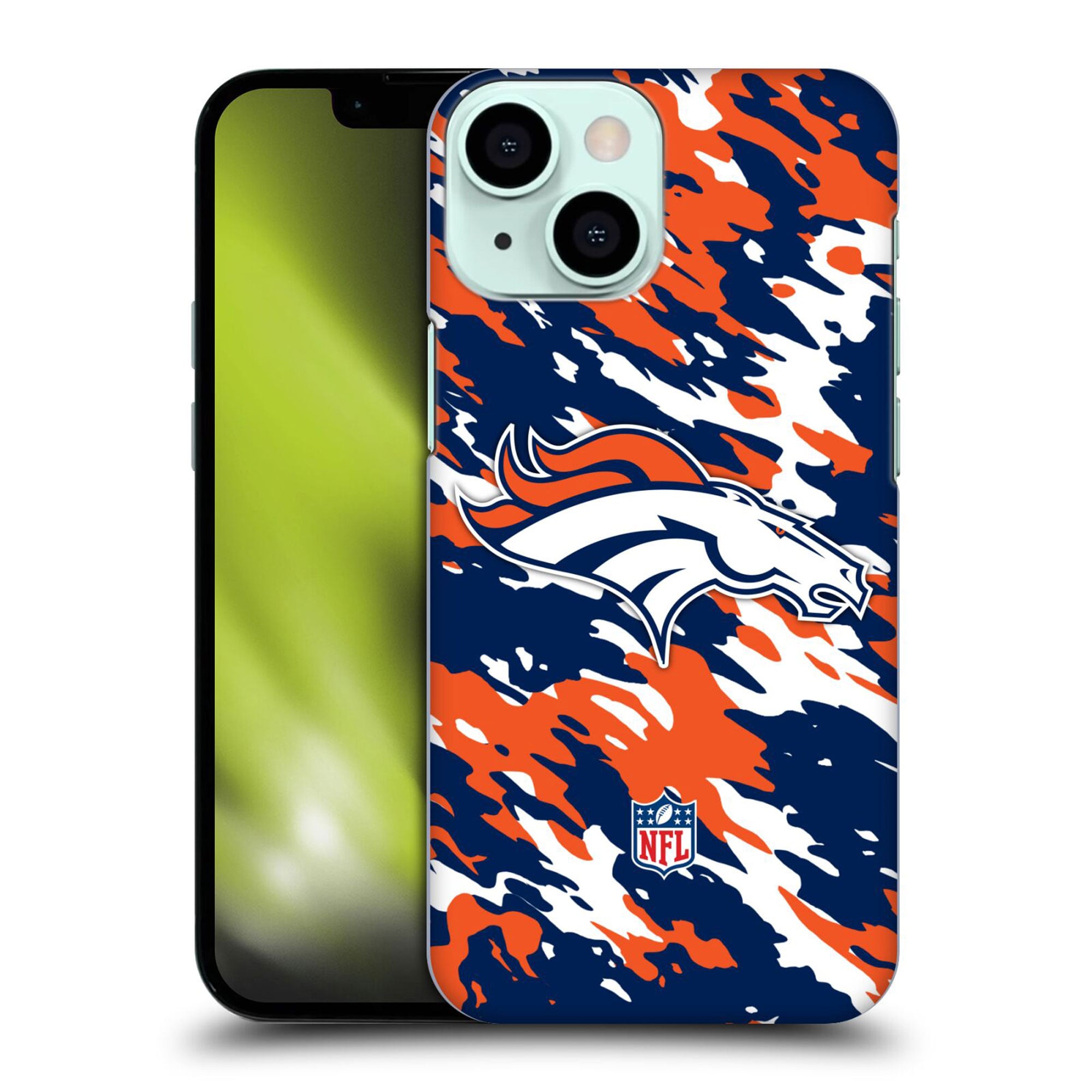 Coque Denver Broncos rigide avec logo camouflage - iPhone