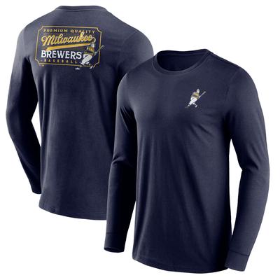 Milwaukee Brewers Baseball Hometown Graphic Longsleeve T-Shirt – Herren Image