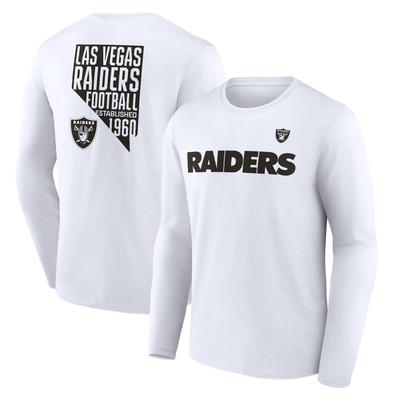 Las Vegas Raiders Hometown Hot Shot Langarm-T-Shirt mit Grafik – Herren Image
