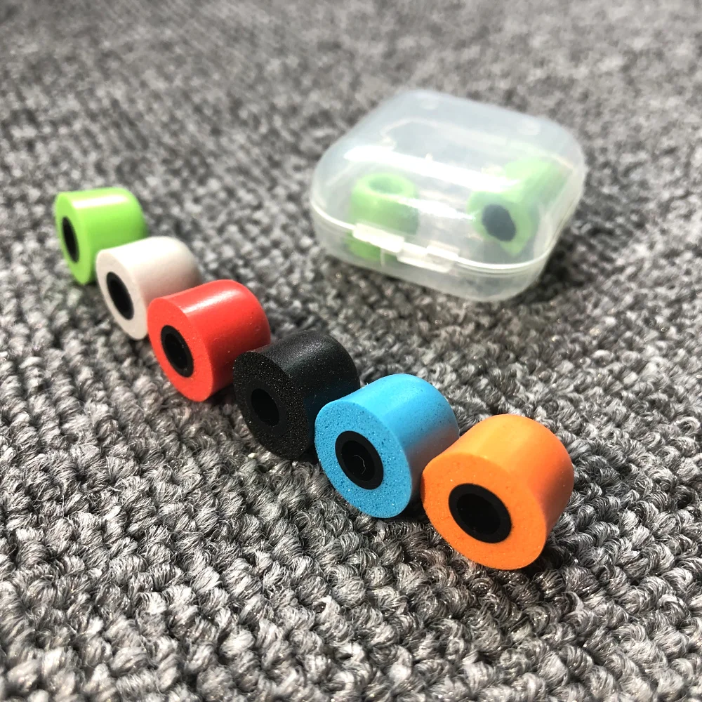 Cuscinetti auricolari per cuffie in memory foam Diametro interno 4,5 mm Cuscinetti auricolari in spugna Auricolari in-ear Cuffie Suggerimenti per boccioli Auricolari Tappi per le orecchie