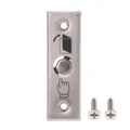 92x28mm Stainless Steel Doorbell Push Button for Touch Panel