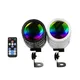 HS15W RGBW LED Pinspot Beam Spotlights Light DJ Disco Party Holiday Dance Bar Xmas Stage Lighting