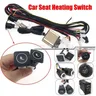 Universal Car Seat Heating Pad Seat Heating Switch 12V 40A 2/3/5/6 Level Switch Relay Wiring Harness