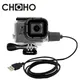 Waterproof Case Housing Diving 30M motorcycle Charging cable Protect Shell For Gopro Hero 5 6 7