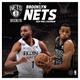 "Calendrier mural Brooklyn Nets 2024 12 x 12 pouces"