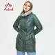 Astrid 2022 winter women's jacket women coat Casual female Parkas Hooded Coats solid Plus Size