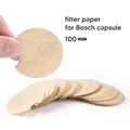 Disposible Paper Filter for Reusable Tassimo Coffee Capsule Protect From Block Keep Capsule for