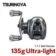 TSURINOYA 135g Ultra Light Bait Finesse Casting Fishing Reel DARK WOLF 50S 7.1:1 4kg Shallow Spool