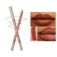 Not Easily Fading Lip Liner Makeup Pencil Sharpener 12 Color Matte Mouth Red Pen Lip Gloss Rich