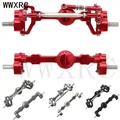 MN Aluminum Alloy CNC Anodized Full Metal Front Rear Portal Axle for 1/12 MN MN99S MN98 D90 D91 D99