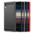 For Sony Xperia L3 Case For Sony Xperia L 3 L3 Cover Silicone Carbon Fiber Bumper Soft TPU Cover For