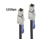 Mini SAS SFF-8644 to SFF-8644 Server Cable HD Cable 1m/2m/3m Server Data Cable High Speed 12Gbps