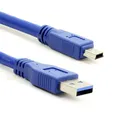 USB 3.0 A Male AM to Mini USB 3.0 Mini 10pin Male USB3.0 Cable 0.3m 0.6m 1m 1.5m 1.8m 3m 5m 1ft 2ft