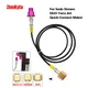 SODA Maker Quick Connect Adapter To External CO2 Tank Soda Club W/90cm Hose for SodaStream DUO Terra