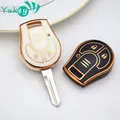 2 4 Buttons TPU Car Key Cover FOB Case for Nissan Juke Note Micra Cube Qashqai Remote Key Holder Bag