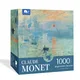 Monet Oil Painting Puzzle 1000 Pieces of Water Lily Sunrise Impression Paper Puzzle
