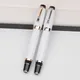 MB Bohemia Series Rollerball Pens Luxury Metal Resin Fountain Pen Inlay Crystal Number