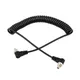 New M-M PC Sync Cord Male To Male Flash Spring Cable With Screw Lock