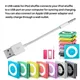 Suitable for Ipod SHUFFLE Data Cable USB Mp3 Charging 3 4 5 6 7Th Generation Charger Wire