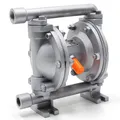 Chemical Pump Air Operated Double Diaphragm Pumps 1/2" 19 L/min 5GPM Pneumatic Aluminum Alloy Liquid