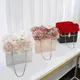 Portable Flower Box Rose Packaging Box Wrapping Paper Bag Gift Box Flower Shop Wedding Valentine's