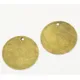 DoreenBeads 200PCs Blank Stamping Tags Pendants Charm Round Antique Bronze Handmade Pendants 20mm