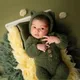 2024 Newborn romper photography props baby handmade bear clothes for baby shoot