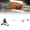 Edelsta BBQ Grill Spit Suitable For Weber Spirit Gas Grill With Motor Rotating Spit New