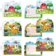 Animal Farm Lion King Birthday Party Supplies Invitation Cards Dinosaur Party Decoration Paper Cards