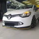 3 Pcs Front Bumper Lip For Renault Clio 4 2011-2019 Body Kit Car Accessories Spoiler Splitter