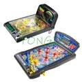 LED Light Music Counting Pinball Machine Black/Blue 2 Color Creative Catapult Pinball Game