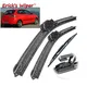 Erick's Wiper Front & Rear Wiper Blades Set Kit For Seat Ibiza 2002 - 2005 Windshield Windscreen