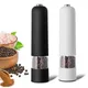 Electric Automatic Mill Pepper And Salt Grinder With LED Light Adjustable Coarseness Spice Grinder