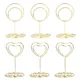 12pcs Wedding Table Sign Stand Metal Place Card Holders Photo Number Name Clip Stands for Wedding