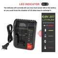 18V Replacement Lithium Battery Charger for Black and Decker PORTER CABLE Stanley Lithium Battery