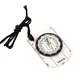 Outdoor Camping Hiking Transparent Plastic Compass Compass Proportional Footprint Travel Military