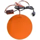 220V/110V Round Silicone Heating Pads Circular Rubber Electric Heater Mat 3M Adhesive Digital