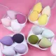 HUAZDS 1/4/pcs Makeup Blender Cosmetic Puff Makeup Sponge with Storage Box Foundation Powder Sponge