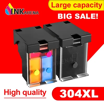 304XL New Version Refillable Ink Cartridge Compatible for hp 304 for hp304 Deskjet 2620 3700 3720 3752 5000 5010 5030 Printer