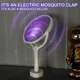 Electric Mosquito Killer 2-in-1 Fly Swatter Trap Electric Mosquito Swatter USB Rechargeable Mosquito