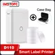 NIIMBOT D110 Label Maker Machine with Tape Portable Handheld Bluetooth Monochrome Thermal Printer