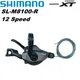 SHIMANO XT M8100 Shifter Lever RAPIDFIRE Plus I-SPEC EV 12s 1x12 speed Derailleurs