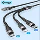 Elough 3 in 1 Micro USB Type C Cable for iPhone 12 Smartphones Charging charger USB C USB-C USB C