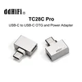 DD DDHiFi TC28C Pro USB-C to USB-C OTG Power Adapter for Android Phones iPad PC Iphone