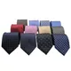HUISHI 8cm Dot Neckties Skinny Fashion Business Men Polyester Microfiber Neck Tie Polka Check Men