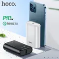 hoco QC3.0+PD 20W Power Bank 10000mAh Portable External Battery Charger fast Charger Powerbank for