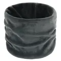 New High Quality Winter Warm Velvet Neck Ring Scarf For Women Men Solid Color Soft Neck Warmer