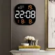 High-Quality LED Wall Clock With Remote Control Display TemperatureTime Week And Date Fashion Living